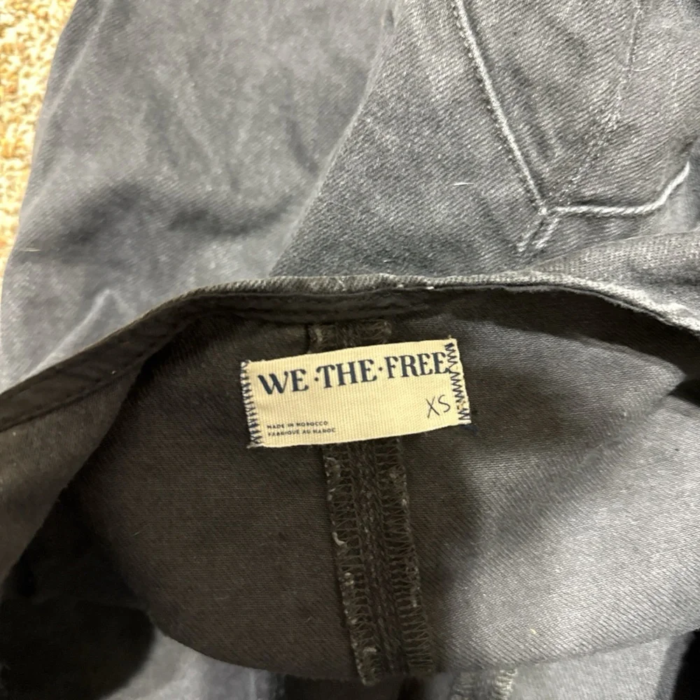 We The Free Charcoal Denim Overalls - Picture 3 of 3
